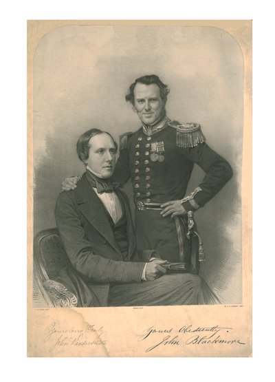 ジョンヴァンダーサステ、ジョンブラックモア、c1855 作： James Henry Lynch