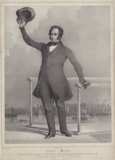 ロバートモファット、スコットランドのアフリカ宣教師 作： James Henry Lynch