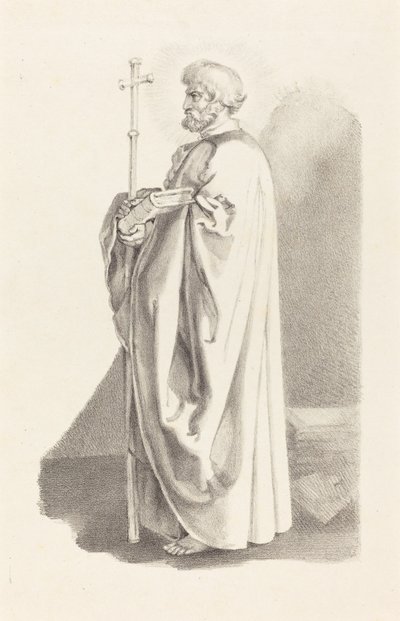使徒、アルバート[原文ママ]デューラーより 作： James Henry Lynch after John Flaxman