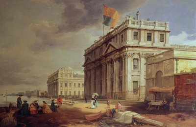 グリニッジ病院、1842 作： James Holland