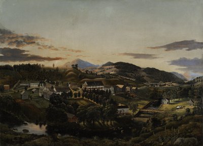 クラレンドンスプリングス、バーモント州、1853年 作： James Hope