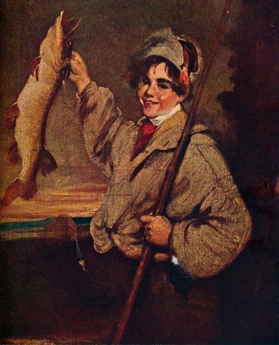 フィッシャーボーイ。 c1810-1868、1914 作： James Inskipp