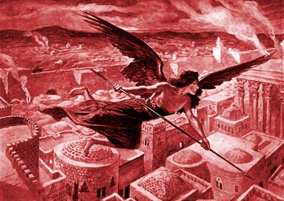 ティソによるアッシリア人退治 - 聖書 作： ジェームズ・ジャック・ジョセフ（後）ティソ