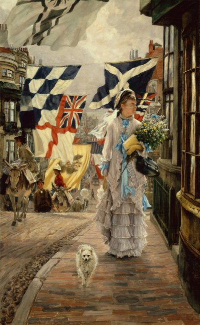 ブライトンでの祝祭日 作： James Jacques Joseph Tissot