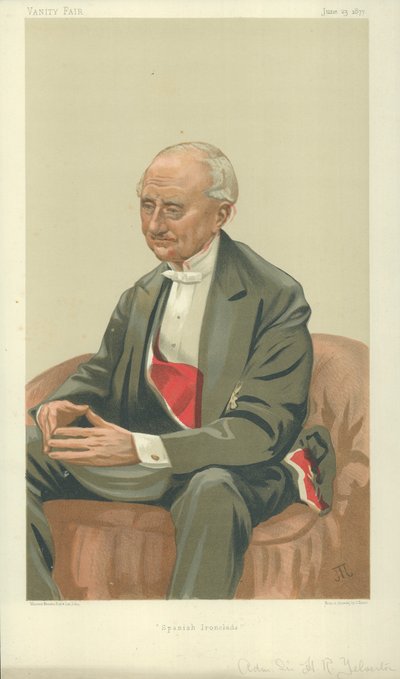 提督サーヘイスティングスレジナルドイェルバートン 作： James Jacques Joseph Tissot