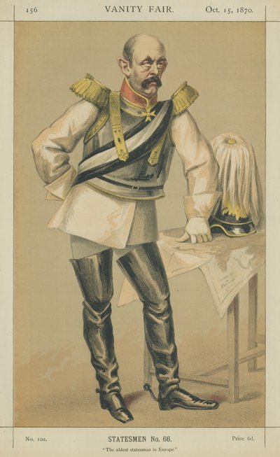 ビスマルクシェーナウセン伯爵 作： James Jacques Joseph Tissot