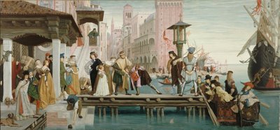 放蕩息子の出発 作： James Jacques Joseph Tissot