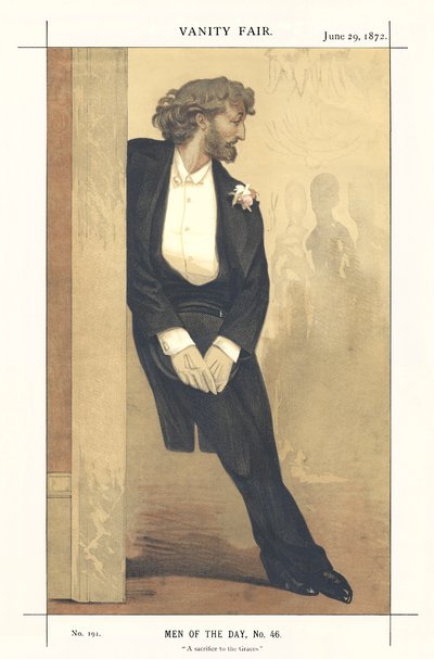 フレデリック・レイトン、「ヴァニティ・フェア」より 作： James Jacques Joseph Tissot