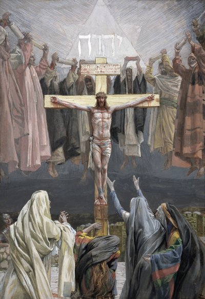 完成した、キリストの生涯のイラスト、1886-94年（板紙にトイレとガッシュ） 作： James Jacques Joseph Tissot