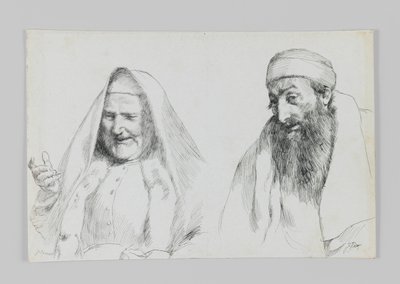 ユダヤ人とユダヤ人、私たちの主イエス・キリストの生涯からのイラスト 作： James Jacques Joseph Tissot