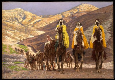 賢者の旅、1894年頃 作： James Jacques Joseph Tissot