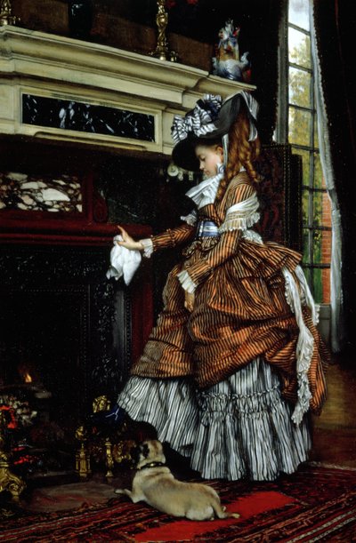 煙突、1869 作： James Jacques Joseph Tissot