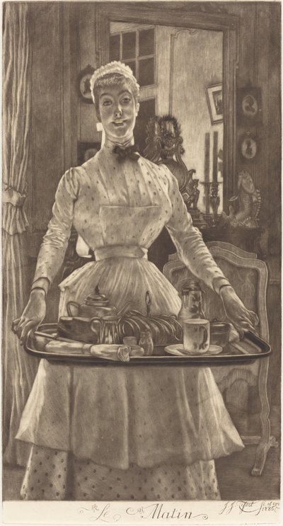 朝 作： James Jacques Joseph Tissot