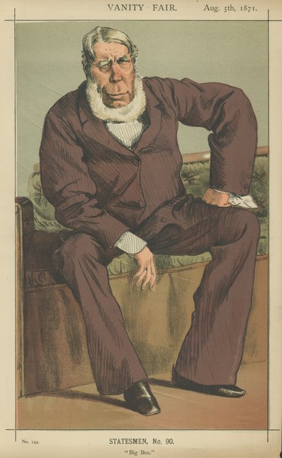 ジョージ・ベンティンク氏（カラーリトグラフ 作： James Jacques Joseph Tissot