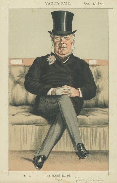 ヘンリー・ウィリアム・イートン氏（カラーリトグラフ 作： James Jacques Joseph Tissot