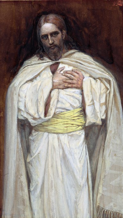 私たちの主イエス・キリスト、「キリストの生涯」の挿絵、1886-94年（板紙にトイレとガッシュ） 作： James Jacques Joseph Tissot