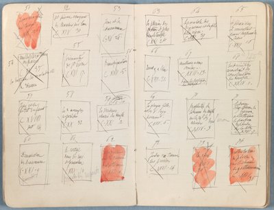 1880年代後半の私たちの主イエス・キリストの生涯のためのスケッチのアルバムのページ（グラファイトと紙に洗う） 作： James Jacques Joseph Tissot