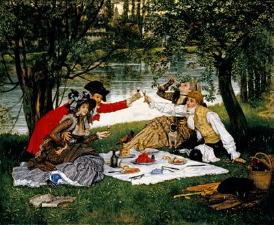 カリー党、1870 作： James Jacques Joseph Tissot
