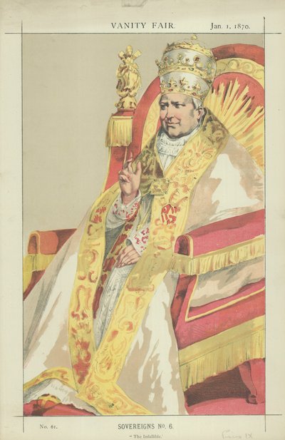 ピウスIX 作： James Jacques Joseph Tissot