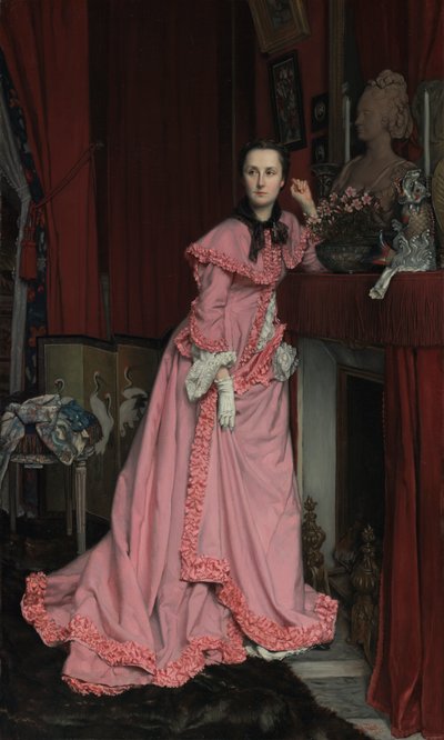 ミラモン侯爵の肖像、nee、ThérèseFeuillant 作： James Jacques Joseph Tissot