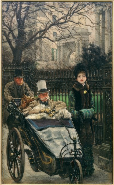 兵隊の娘 作： James Jacques Joseph Tissot