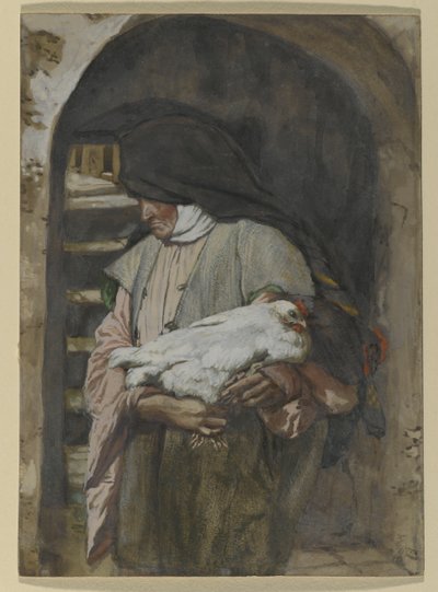 セントアン、「キリストの生涯」のイラスト、1886-94年（板紙にトイレとガッシュ） 作： James Jacques Joseph Tissot