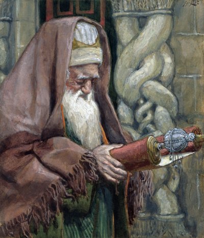 シメオン、「キリストの生涯」のイラスト、1886-94年（板紙にトイレとガッシュ） 作： James Jacques Joseph Tissot