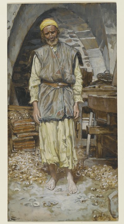 セントジョセフ、「キリストの生涯」の挿絵、1886-94年（紙のトイレ） 作： James Jacques Joseph Tissot