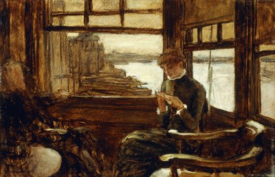 現代の放蕩息子のための研究：出発、1881年 作： James Jacques Joseph Tissot