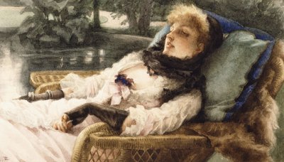 夏の夜 作： James Jacques Joseph Tissot