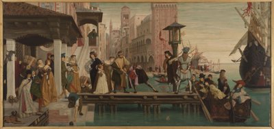 放蕩息子の旅立ち 作： James Jacques Joseph Tissot