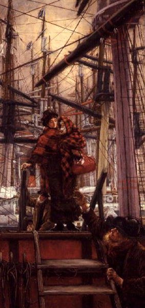 The Emigrants, or A Helping Hand 作： James Jacques Joseph Tissot