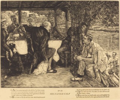 太った子牛 作： James Jacques Joseph Tissot