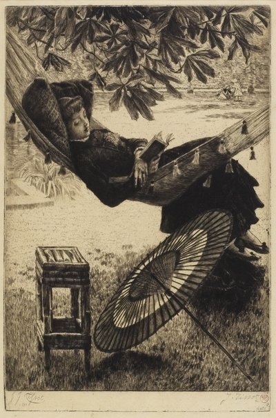 ザ・ハンモック 作： James Jacques Joseph Tissot