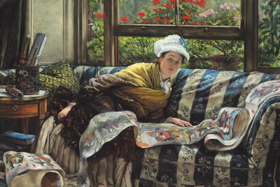 日本の巻物 作： James Jacques Joseph Tissot