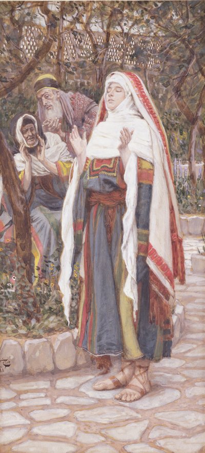 マグニフィカ、「キリストの生涯」のイラスト、1886-94年（板紙にガッシュ） 作： James Jacques Joseph Tissot