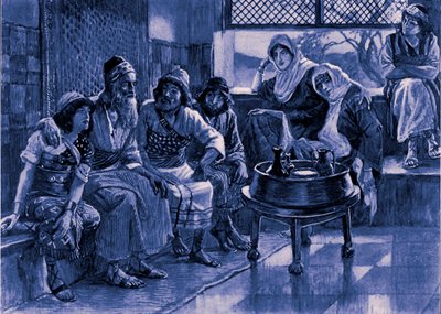ジェームズティソの仕事と彼の家族-聖書 作： James Jacques Joseph after Tissot