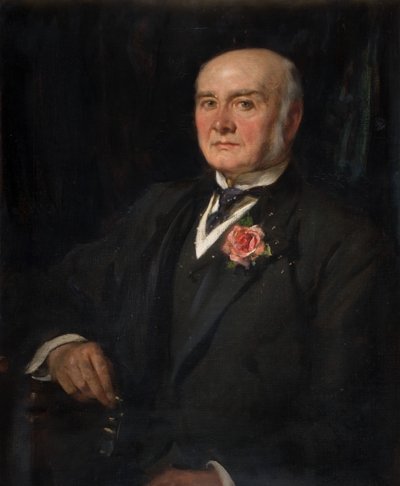 エドワード・ローリー・パーカー市会議員の肖像（1905年）。 作： James Jebusa Shannon