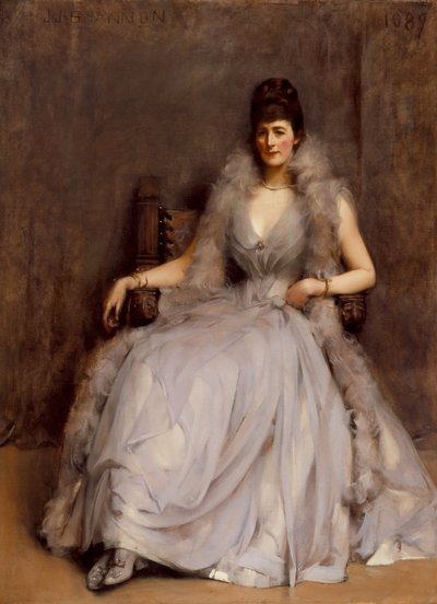 セシリアタワーの肖像、1889年 作： James Jebusa Shannon