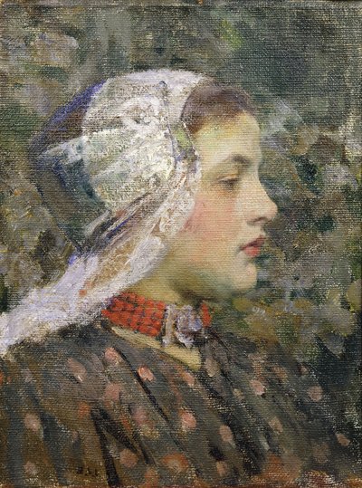 子猫の肖像、 作： James Jebusa Shannon