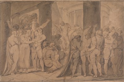 Roomalaisille paljastettu Lucretian ruumis 作： James Jefferys