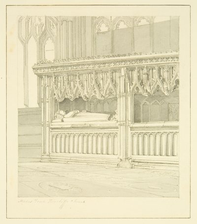 St Mary RedcliffeにあるSir Thomas Medeのモニュメント 作： James Johnson