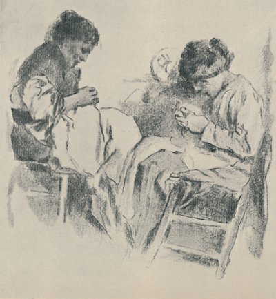 スペインの仕立て屋、1919年 作： James Kerr Lawson