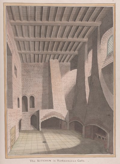 Castelo Herstmonceux, East Sussex: A Cozinha 作： James Lambert  of Lewes