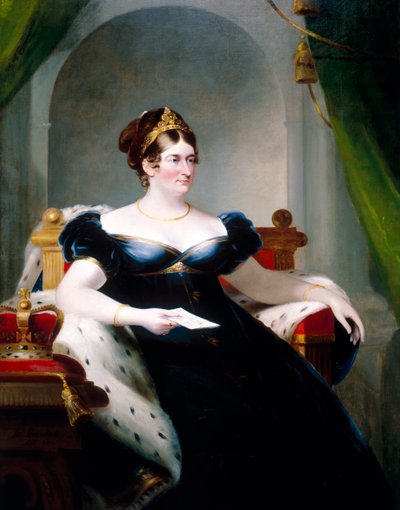 キャロライン オブ ブランズウィック、ジョージ 4 世の配偶者、1820 年 作： James Lonsdale