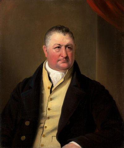 サミュエル・ホーロックスの肖像、1820年頃 作： James Lonsdale