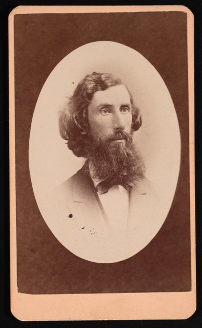 サミュエル・エドワード・ウォーレンの肖像、1831～1909年、1877年以前。 作： James M Capper