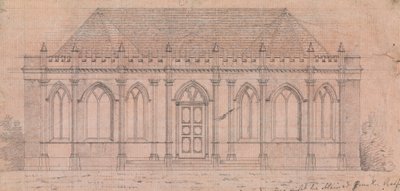 デザイン 20 の準備図、農村リトリートのデザイン集のプレート 18 作： James Malton