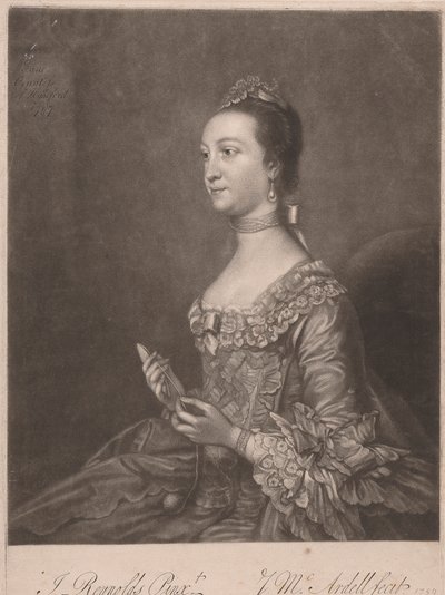 Jane Condessa de Hyndford 作： James McArdell