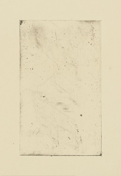 [76] Whistler - Buildings によるキャンセルされたプレートからの印象。 作： James Abbott McNeill Whistler